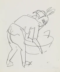 Woman Washing